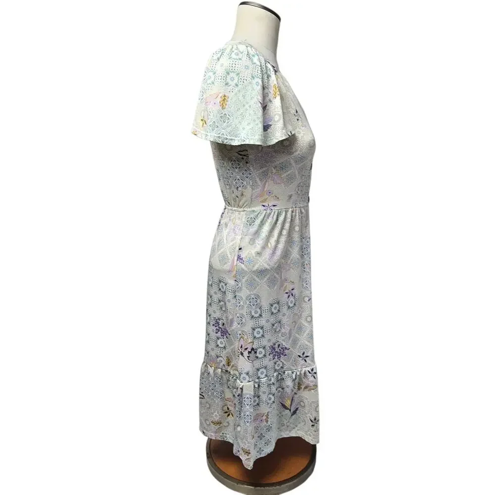 Monteau Los Angeles Summer Dress Size Small Multicolor